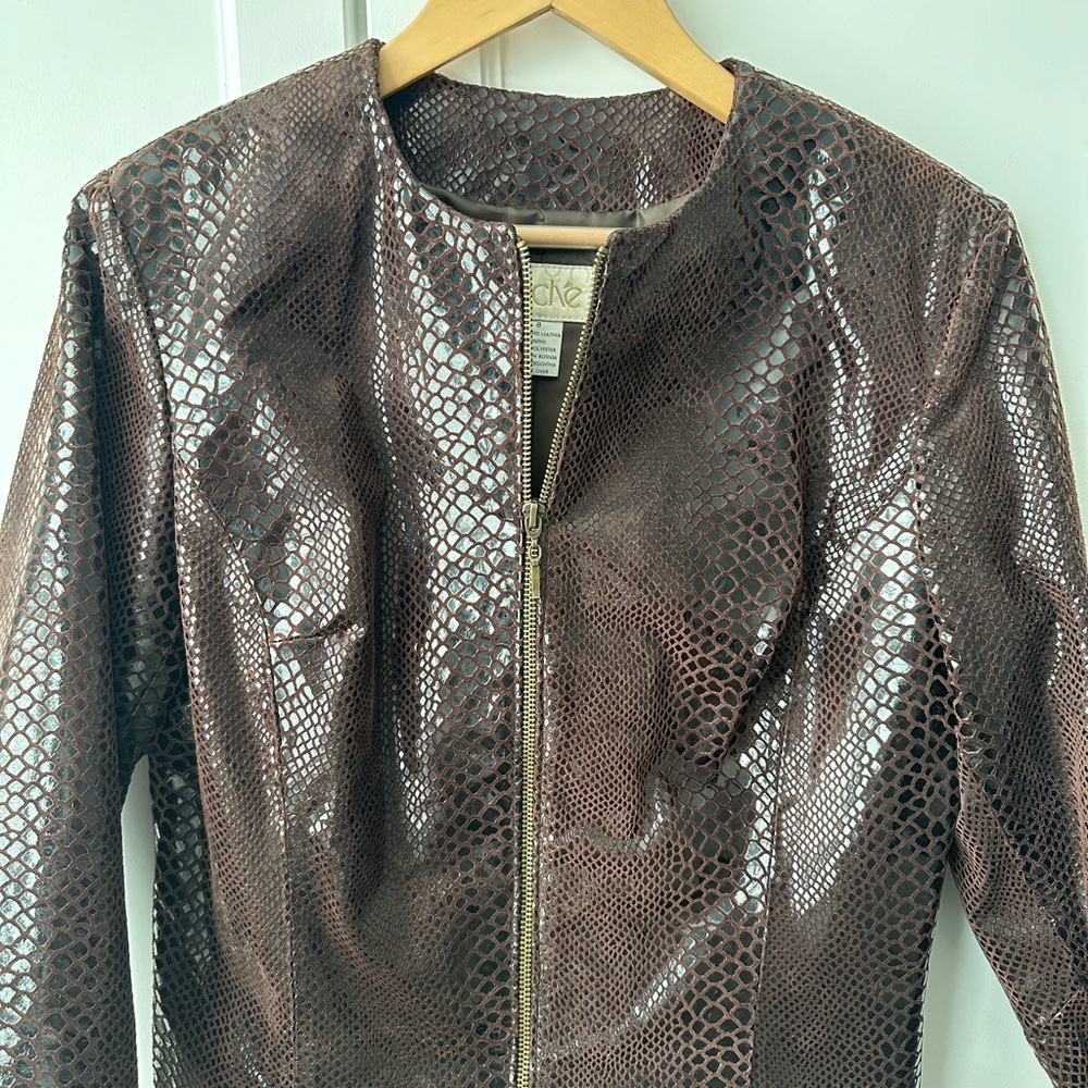 Cache Leather Jacket - image 2